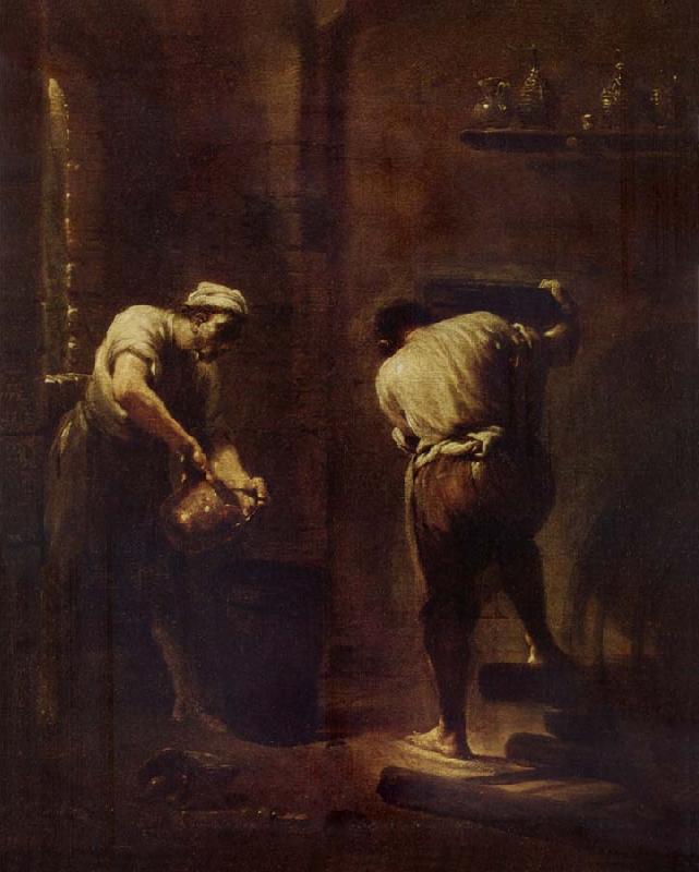 Giuseppe Maria Crespi Scene in a Cellar